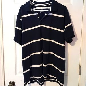 Mens XL Old Navy polo shirt. Blue.